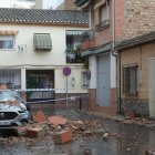 Vista de daños provocados por el terremoto en Armilla (Granada).