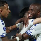 Enner Valencia realizó su debut con Boca Juniors.