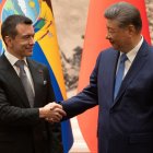 La visita del presidente Noboa al presidente de China Xi Jinping, en Pekín. refleja el pragmatismo de Ecuador entre dos potencias, pues mantiene excelentes relaciones con Estados Unidos.