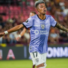 Independiente del Valle festeja su triunfo ante Deportes Tolima por la Copa Libertadores.
