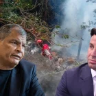 Rafael Correa cuestionó duramente a Michele Sensi-Contugi tras conocerse su muerte en un accidente de helicóptero en Kenia.