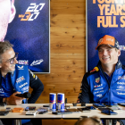 El neerlandés Max Verstappen, durante la conferencia de prensa en la que anunció su renovación con Red Bull.