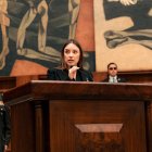 Mishel Mancheno dirigió ante el Pleno unas palabras en honor a quien fue director del Centro Nacional de Inteligencia.