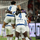 Liga de Quito celebra su victoria ante Mirassol con Gonzalo Valle como una de sus figuras.