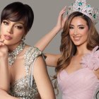 Samantha Quenedit entregó la corona de Miss Grand Ecuador a Shyare Andrade durante una transmisión de Los Hackers del Espectáculo.