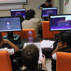 Niñas y niños crearon sus propios videojuegos luego de recibir una clase en la Espol.