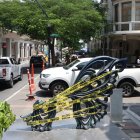 Una escultura de la calle Panamá, en el centro, registra daños, mientras expertos plantean diversificar las propuestas en la zona.