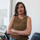 Lorena Araujo es una de cuatro investigadores de la PUCE, que estudió el rendimiento académico de alumnos.