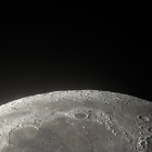 La superficie lunar, escenario de experimentos sobre producción de cemento.