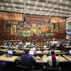 Sesión de la Asamblea Nacional este 27 de agosto.