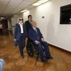 Lenín Moreno y Rocío González ingresan a la audiencia del caso Sinohydro
