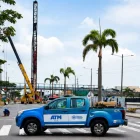 La avenida 25 de Julio mantiene restricciones mientras avanzan los trabajos del quinto puente.