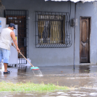 Las inundaciones han afectado a distintos sectores de Machala. El COE cantonal busca reducir el impacto de posibles lluvias intensas por el fenómeno de El Niño.