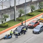 Miembros de la Agencia de Tránsito y Movilidad (ATM) atendieron el incidente vial ocurrido en el ingreso al túnel del cerro del Carmen.