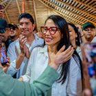 Luisa González es dirigente del correísmo y precandidata a la Prefectura de Manabí por Pachakutik.