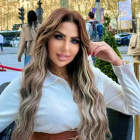 Sarah Khalifa, presentadora de televisión egipcia.
