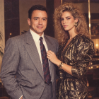 Daniel Noboa y Lavinia Valbonesi: Así se verían el presidente Daniel Noboa y la primera dama Lavinia Valbonesi bajo la estética de los años 80, según una recreación realizada con inteligencia artificial.