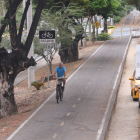 En vía a la costa existe un tramo de ciclovía al que le falta conexión con otros sectores. Es uno de los detalles a tener en cuenta para un proyecto de corredor turístico.