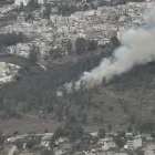 El 6 de septiembre se registró una columna de humo en el sector de Mastodontes, en el norte de Quito.