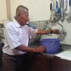 La distribución del agua potable se suspendió la mañana de este martes