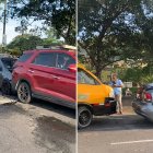 Cuatro vehículos protagonizaron un el accidente de tránsito en la vía a la costa.