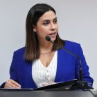 Mercedes Caicedo, presidenta del Consejo de la Judicatura.