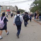 ESTUDIANTE RETOMAN LAS CLASES PRESENCIALES. BAJO MEDIDAS DE SEGURIDAD. PERIODISTA NESTOR MENDOZA 22/9/2025 AG- GRANASA- PERIODISTA AG- GRANASA-