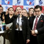 Luisa González buscaba la Prefectura de Manabí de la mano de Pachakutik.