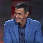 El presidente del Gobierno, Pedro Sánchez, durante la entrevista que ha concedido este lunes al programa El Intermedio, de La Sexta.