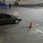 Lugar donde el guardia de seguridad repelió un intento de asalto registrado en una estación de servicio de Nueva Prosperina, en Guayaquil.