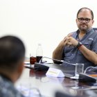 John Reimberg, ministro del Interior.
