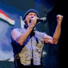 Iron  Maiden en uno de sus últimos conciertos.