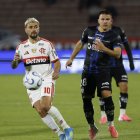 Independiente del Valle perdió en casa ante Flamengo, en la ida de los cuartos de final de la Copa Libertadores.