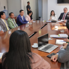 Rol. Los vocales de la Judicatura se reunieron con jueces penalistas, no especializados, para darles su apoyo.