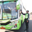 Buses que circulan por la Panamericana Norte pasaron por controles de la AMT.