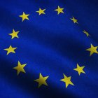 Foto referencial de la bandera de la Unión Europea.