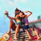 Jo y Raissa son las protagonistas de La Isla Olvidada, una historia sobre la amistad y los recuerdos.