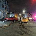 Uno de los accidentes de tránsito ocurrió en las calles 29 y Letamendi, en el suroeste de Guayaquil, la madrugada de este sábado 19 de septiembre.