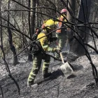 Una de las emergencias ocurrió en el sector de Rumipamba. El incendio fue controlado por los bomberos.