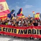 La llegada de miles de migrantes desde Marruecos ha causado una importante crisis migratoria en Ceuta.