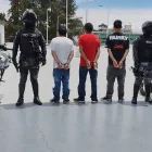 En el operativo fueron aprehendidos tres jóvenes: dos de 18 años y uno de 23.