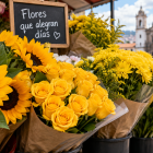 Las flores amarillas toman protagonismo en Quito este 21 de septiembre, una tradición que combina romance, amistad y alegría entre quienes las regalan.