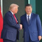 Los mandatarios Donald Trump y Xi Jinping en una reunión anterior.