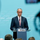El Canciller alemán y líder de la Unión Demócrata Cristiana (CDU) Friedrich Merz en Berlín, Alemania, 21 de septiembre de 2026.