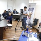 El actual fiscal encargado Carlos Leonardo Alarcón asistió este 21 de septiembre a su audiencia de impugnación en el CPCCS.
