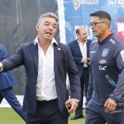 Marcelo Gallardo llegó a las instalaciones de La Casa de la Selección el 17 de septiembre.