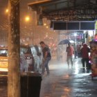 Lluvia en la Martha de Roldós