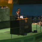 Daniel Noboa planteó tres acciones para enfrentar al crimen organizado desde el sistema de las Naciones Unidas.