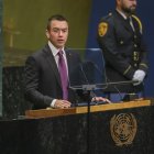 Daniel Noboa, presidente de Ecuador, en el 81 periodo de sesiones de la Asamblea General de la ONU.