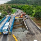 El puente fue afectado en el 2025, y el paso estaba habilitado de forma provisional.,